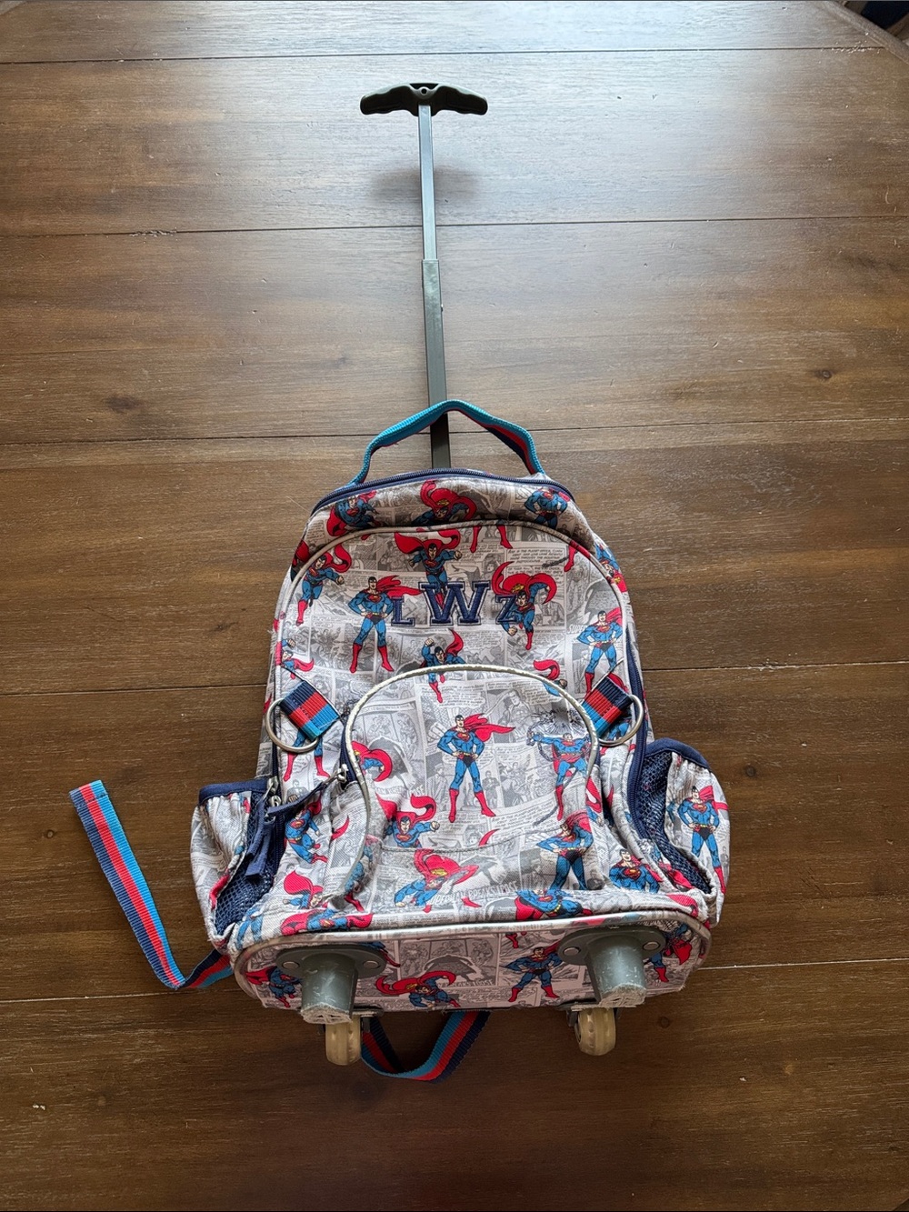 Pottery Barn Kids SUPERMAN™ Rolling Backpack